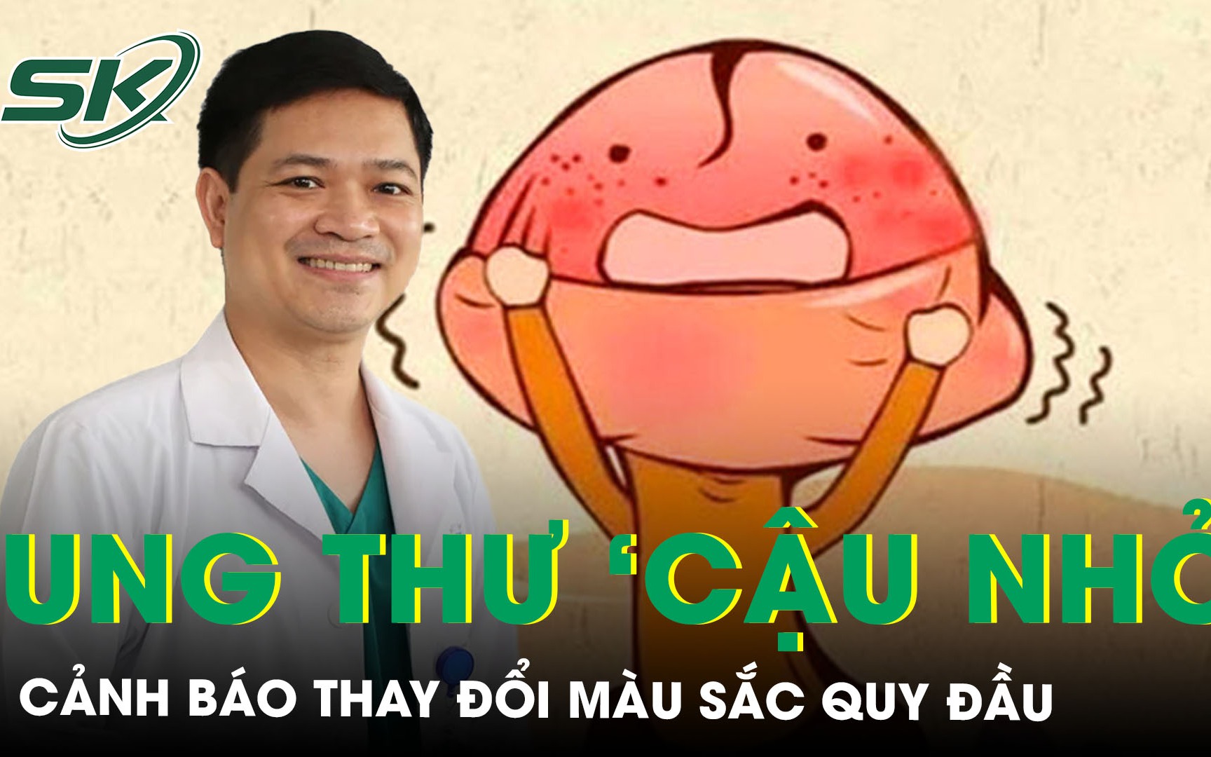 Thay đổi màu sắc vùng quy đầu cảnh báo mắc ung thư dương vật