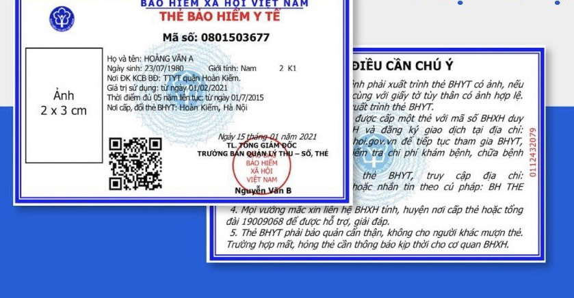 BHXH Việt Nam nói gì về thẻ BHYT mẫu mới không ghi ngày hết hạn sử dụng?- Ảnh 1.