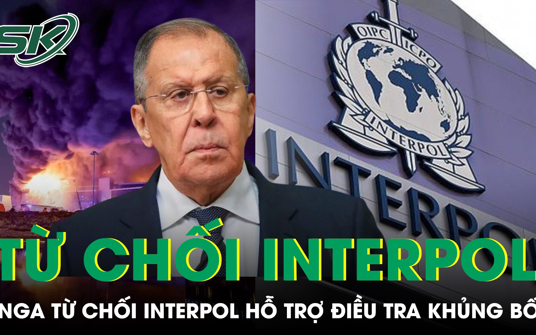 Nga từ chối Interpol hỗ trợ điều tra vụ khủng bố ở Moscow