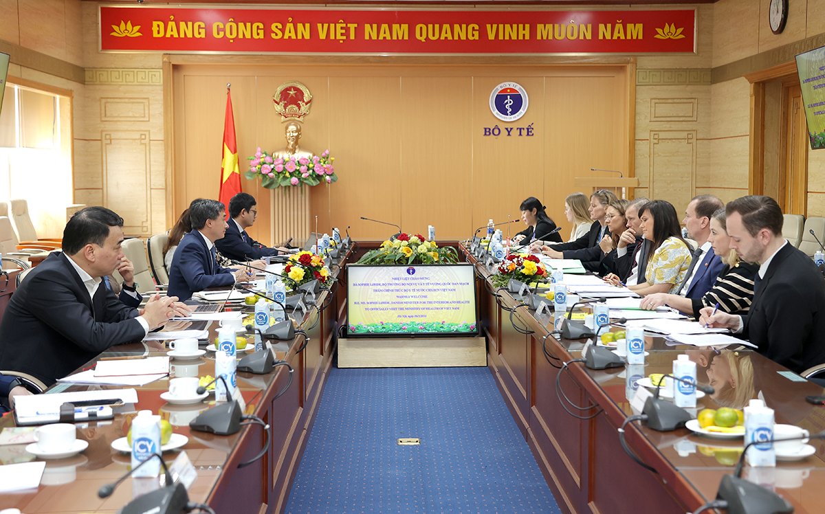 Tiếp tục thúc đẩy mối quan hệ hợp tác y tế Việt Nam - Đan Mạch- Ảnh 1.