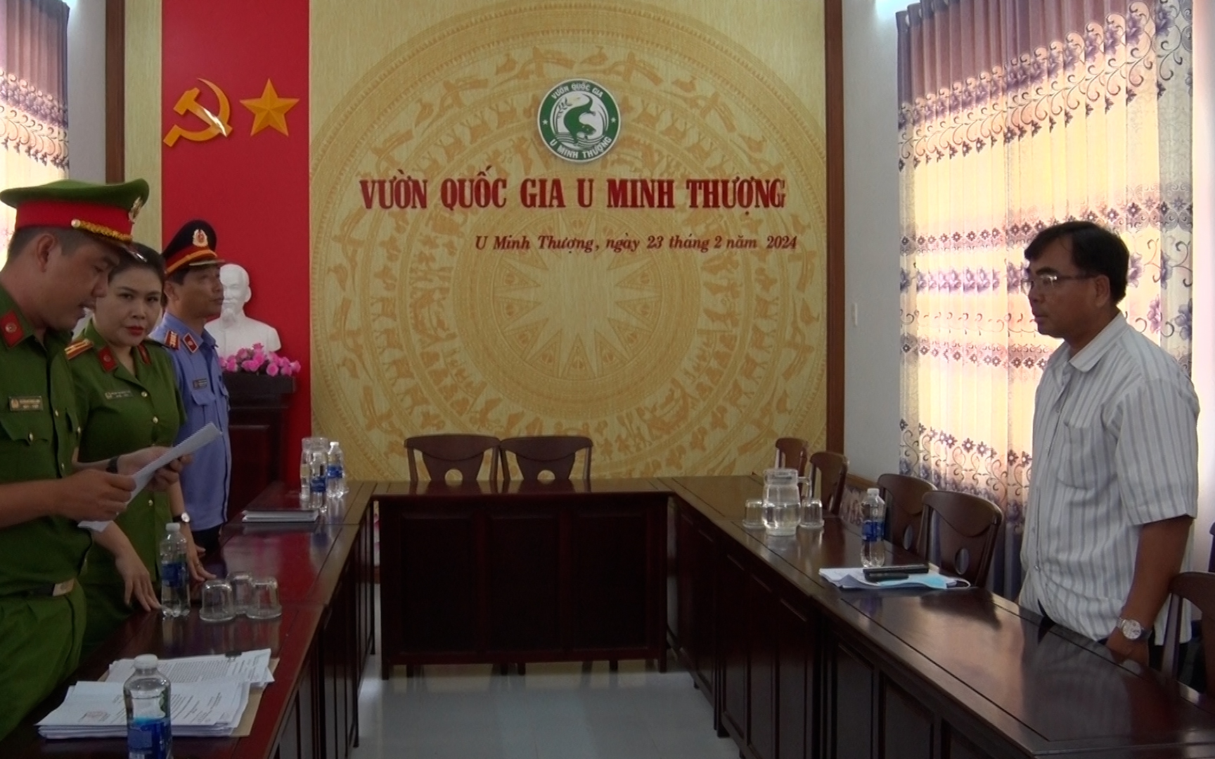 Bắt nguyên giám đốc Vườn quốc gia U Minh Thượng