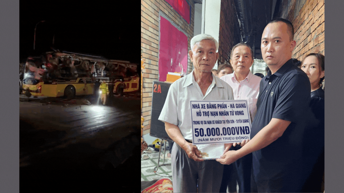 Nhà xe và bảo hiểm hỗ trợ tiền cho các nạn nhân vụ tai nạn tại Tuyên Quang- Ảnh 2.