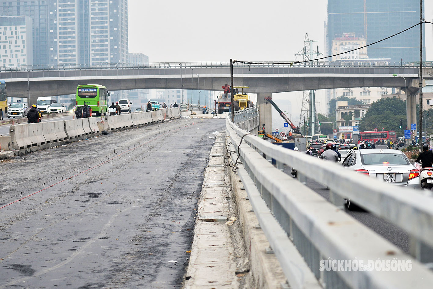 Lộ diện cầu vượt được kỳ vọng xóa 'điểm đen' ùn tắc cửa ngõ Thủ đô- Ảnh 4.