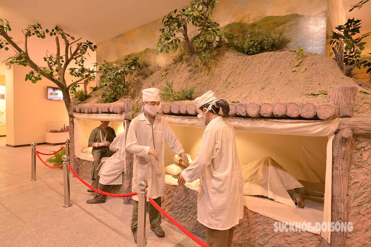 Cận cảnh ‘Bệnh viện ngầm’ tại Bảo tàng Chiến thắng lịch sử Điện Biên Phủ- Ảnh 2.