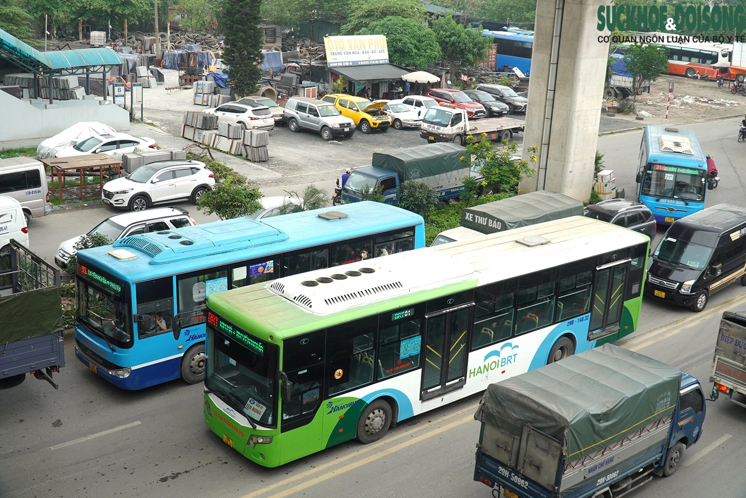 Hiện trạng tuyến buýt BRT ở Hà Nội sắp bị 'khai tử' sau nhiều năm hoạt động- Ảnh 2.