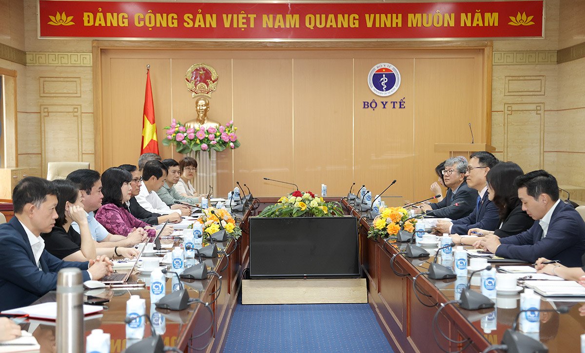 Tiếp tục tăng cường quan hệ hợp tác về y tế giữa Việt Nam - Hàn Quốc- Ảnh 3.