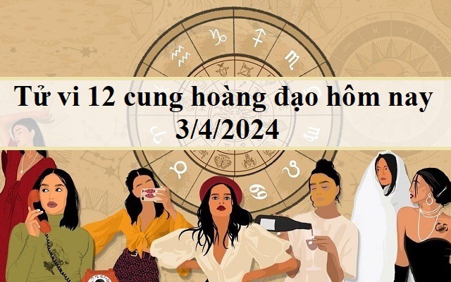 Con số may mắn hôm nay 3/4/2024: Số may đón tài lộc ngày mới- Ảnh 1. Tử vi 12 cung hoàng đạo hôm nay 3/4/2024: Song Tử thoải mái, Ma Kết tự tin