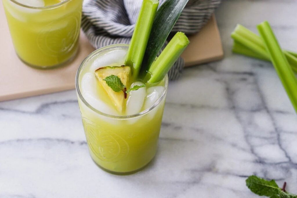nước ép cần tây