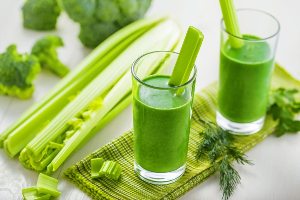 nước ép cần tây