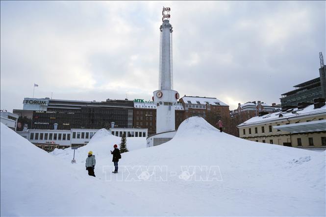 Phần Lan chứng kiến tuyết rơi muộn bất thường trong hơn 50 năm- Ảnh 1.