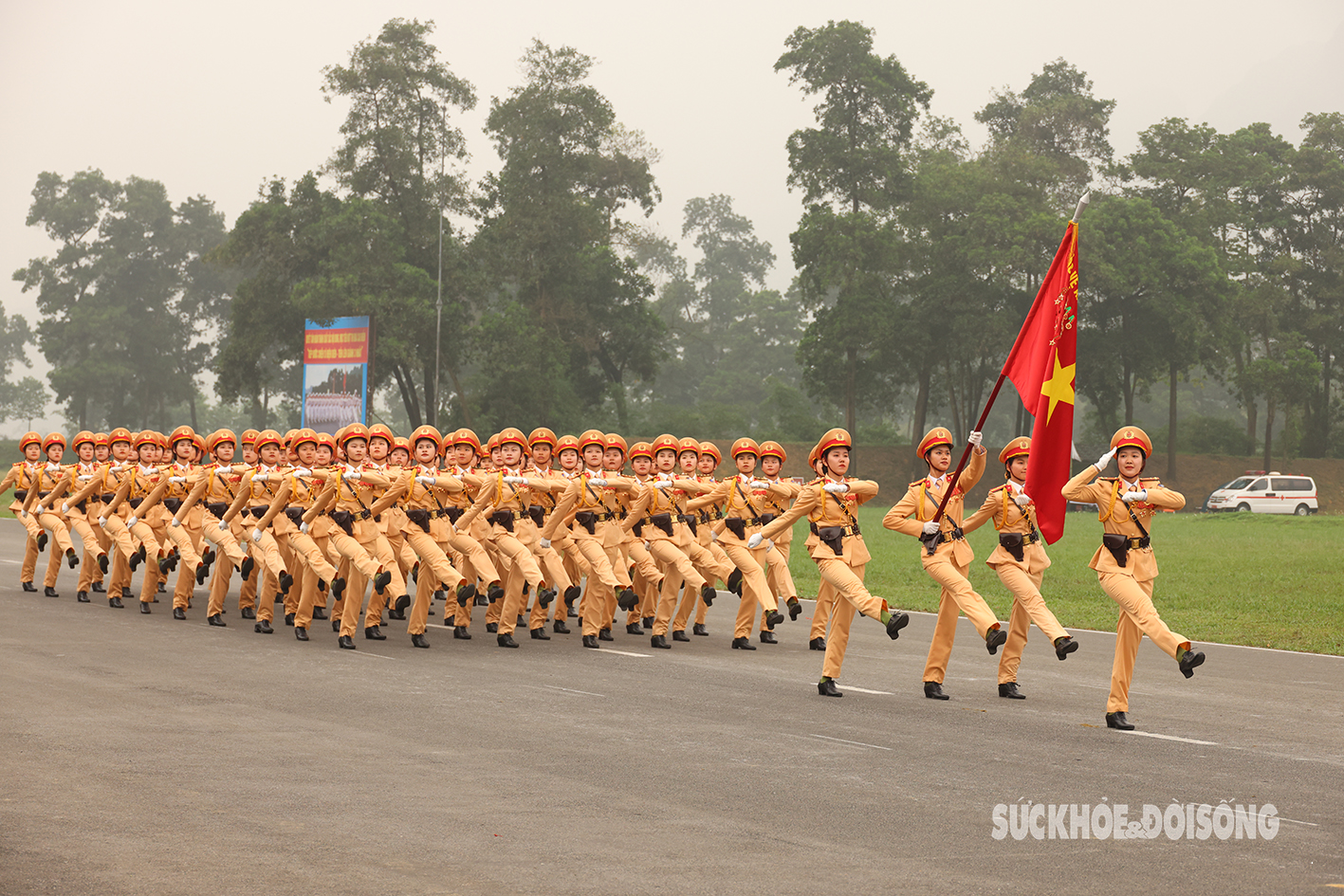 Ấn tượng hơn 3.000 chiến sĩ hợp luyện diễu binh, diễu hành Lễ kỷ niệm 70 năm Chiến thắng Điện Biên Phủ- Ảnh 9.