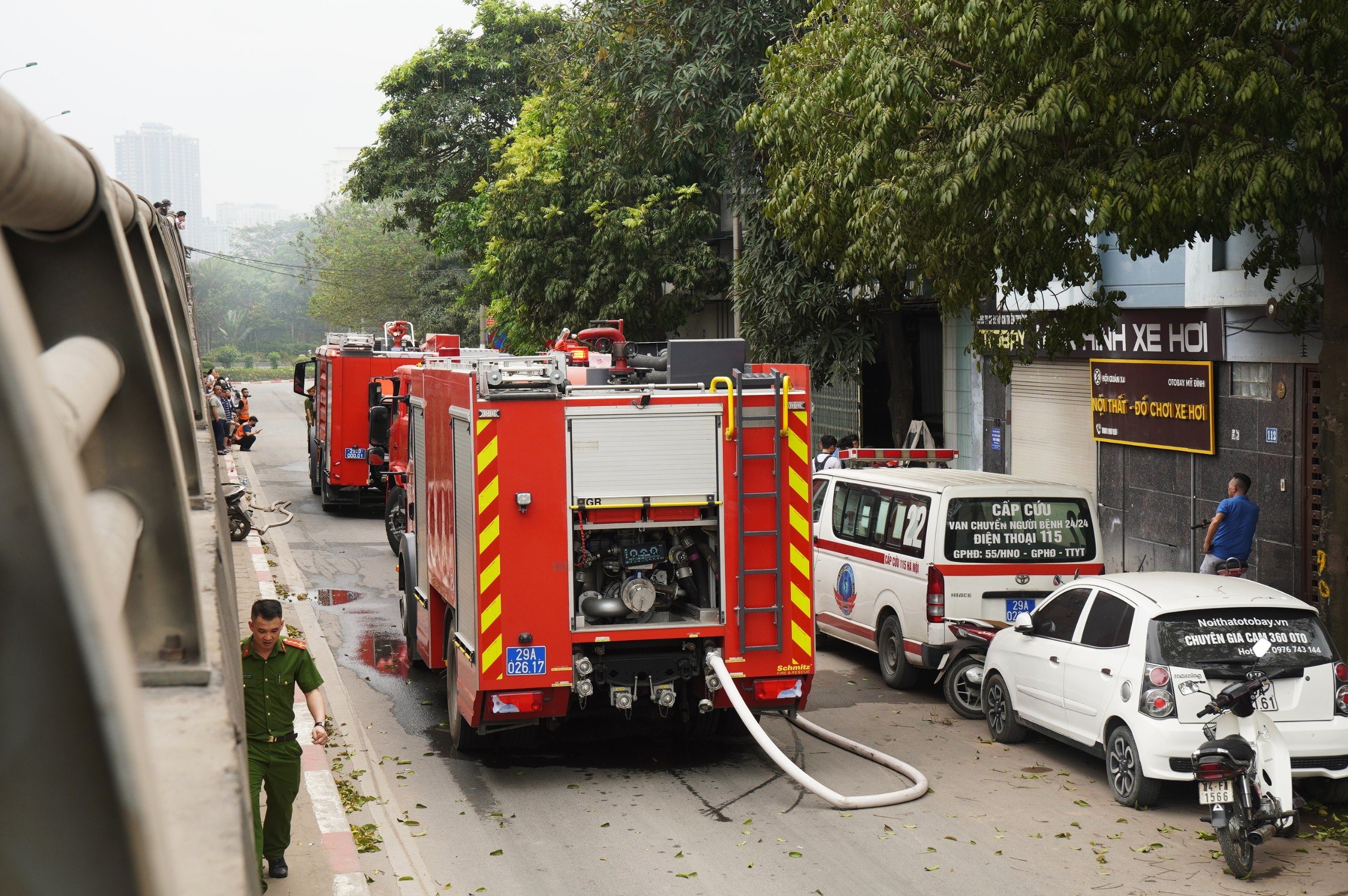 Ảnh hiện trường vụ cháy lớn tại Nam Từ Liêm, Hà Nội- Ảnh 5.
