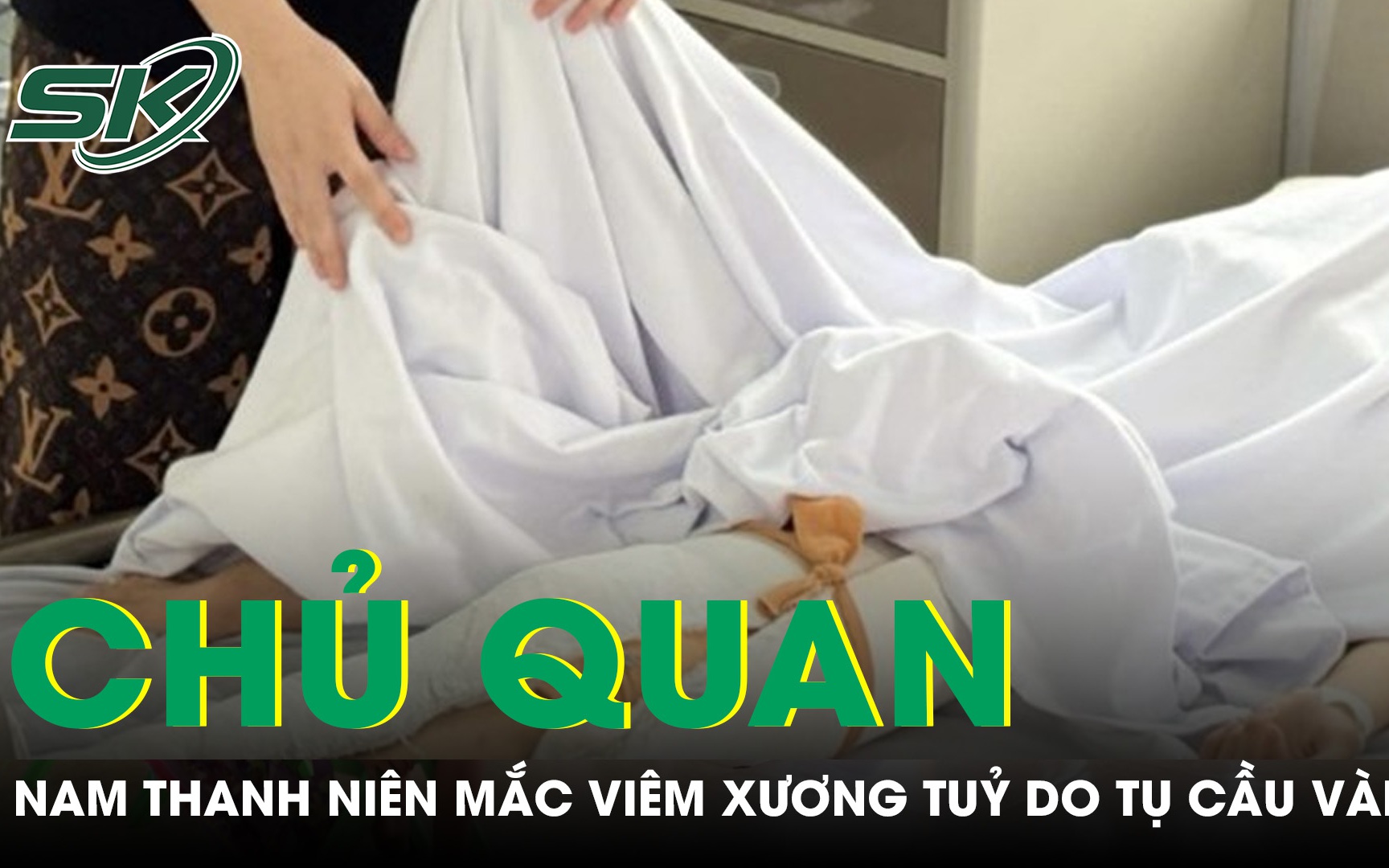 Bé trai bất ngờ mắc viêm xương tủy do tụ cầu vàng vì chủ quan với vết xước nhỏ