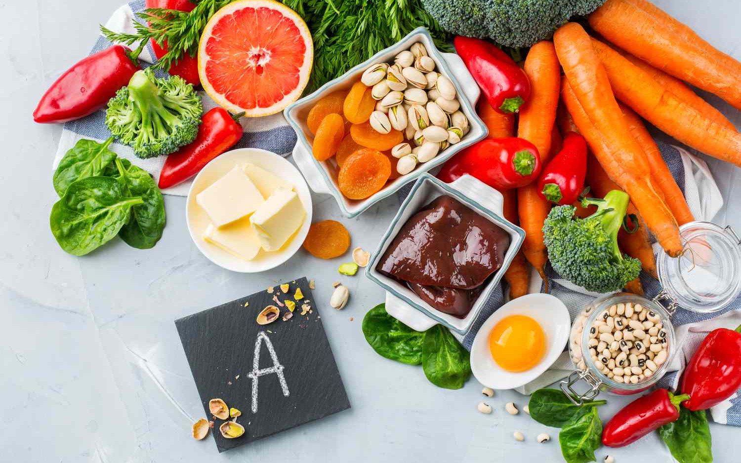 Top 15 thực phẩm lành mạnh giàu vitamin A tốt cho sức khỏe