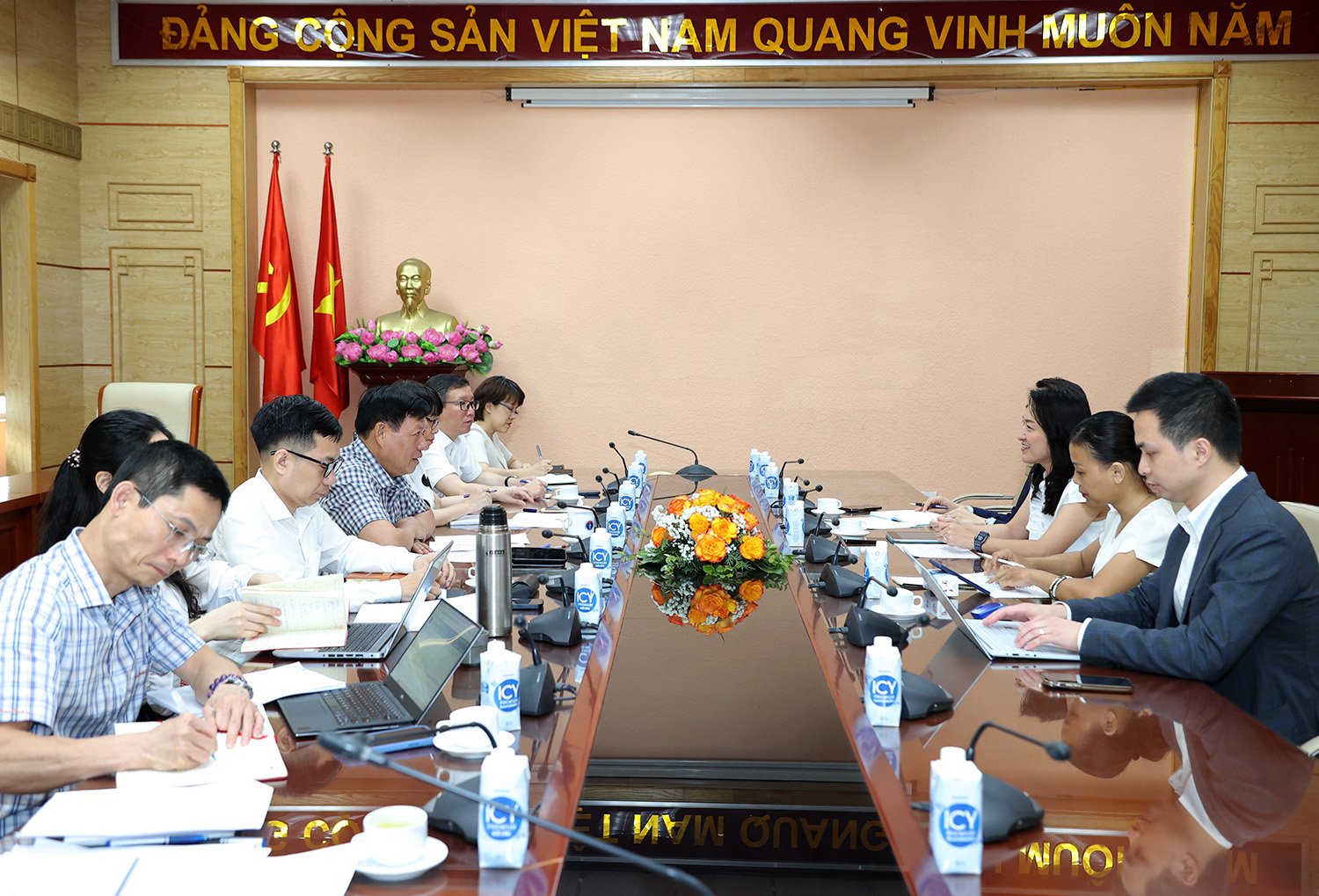 Bộ Y tế và Tập đoàn SK thảo luận đầu tư sản xuất huyết tương, dược phẩm tại Việt Nam- Ảnh 3.