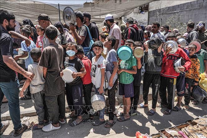 Liên hợp quốc cảnh báo nguy cơ nạn đói ở Dải Gaza- Ảnh 1.