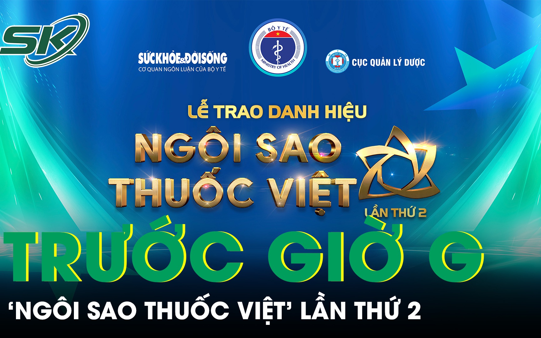 Sẵn sàng cho Lễ trao danh hiệu 'Ngôi sao thuốc Việt' lần thứ 2