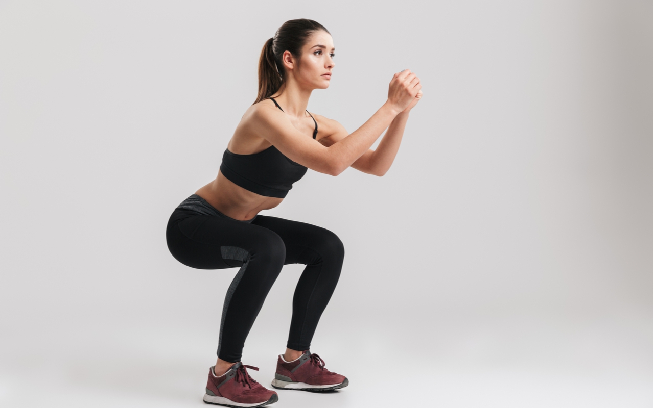 4 bài tập squat giúp vòng 3 săn chắc