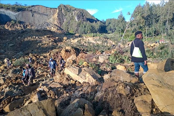 Thiệt mạng do lở đất tại Papua New Guinea tăng lên trên 670 người- Ảnh 1.