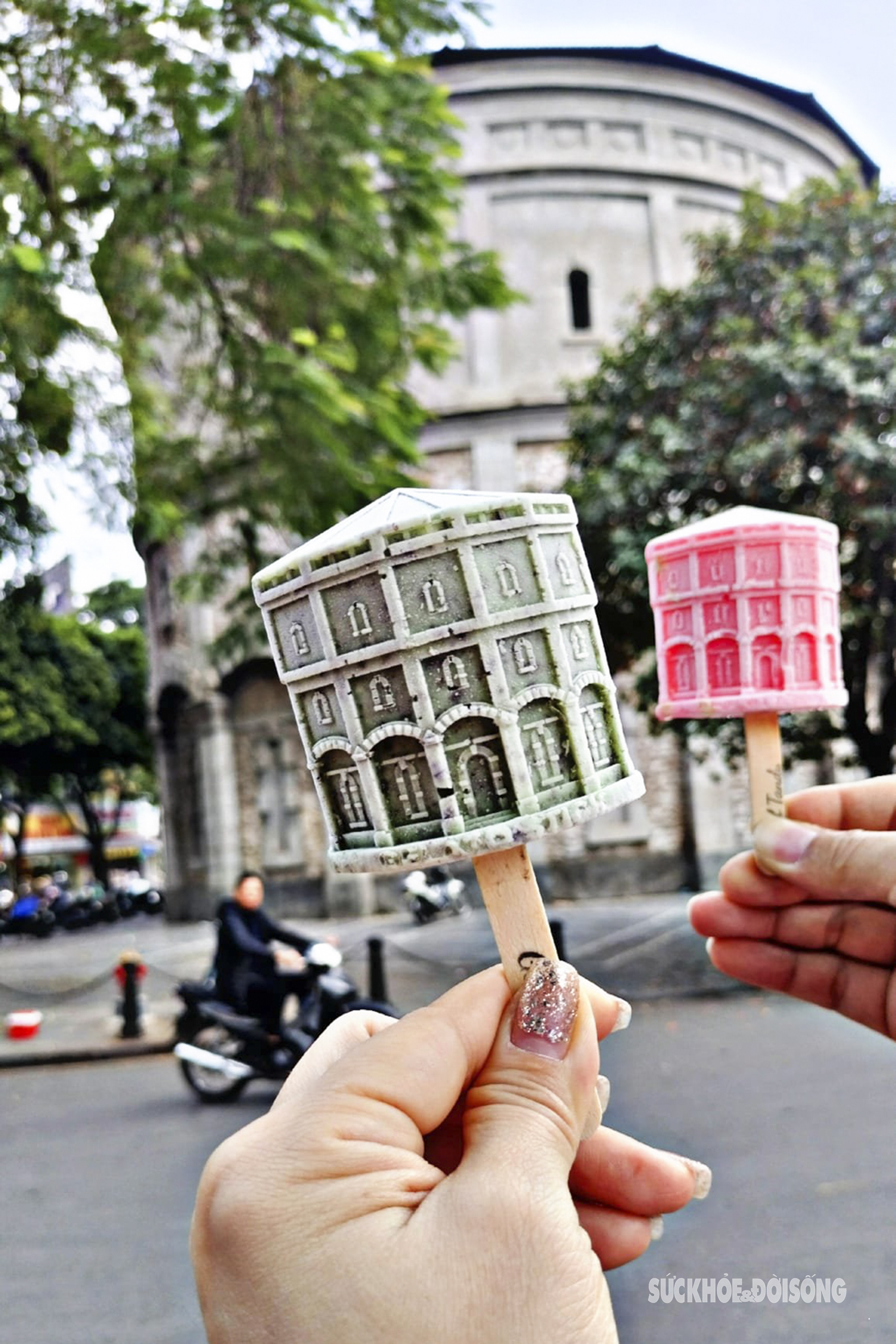 Độc lạ kem mô phỏng địa điểm nổi tiếng ở Hà Nội- Ảnh 11.