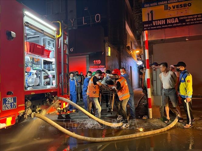 Bộ Tài chính thông tin việc bồi thường cho nạn nhân vụ cháy tại phố Trung Kính- Ảnh 1.