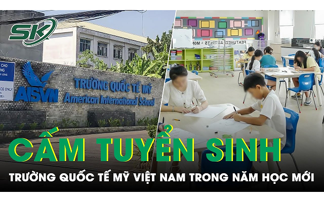 Trường Quốc tế Mỹ Việt Nam không được tuyển sinh trong năm học tới