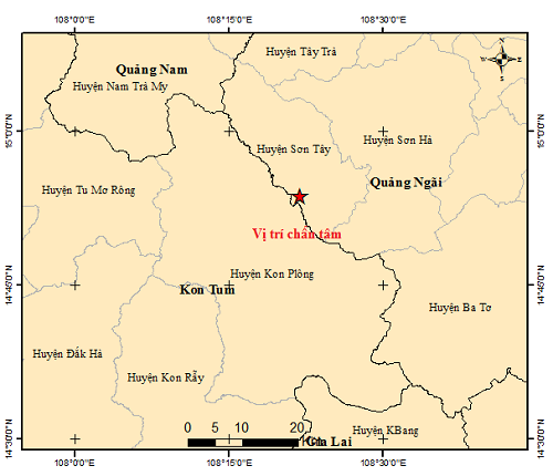 Quảng Ngãi hứng động đất 2.8 độ- Ảnh 2.