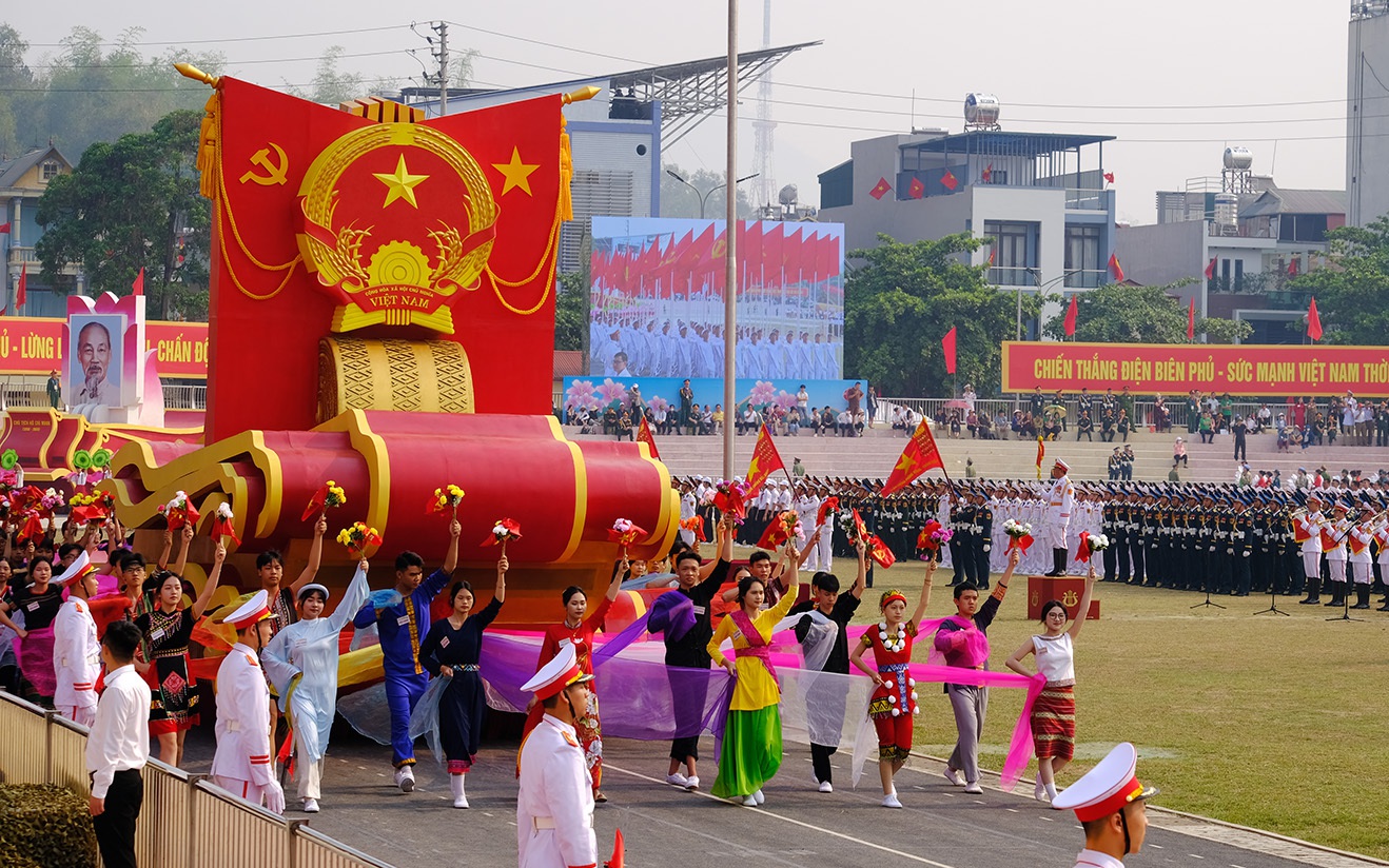 Tổng duyệt diễu binh, diễu hành kỷ niệm 70 năm Chiến thắng Điện Biên Phủ