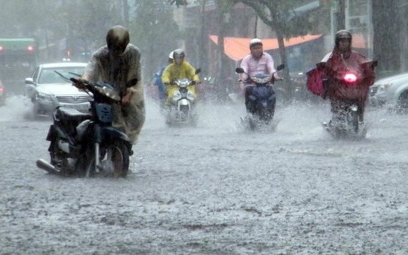 Mưa dông ở miền Bắc sẽ kéo dài cả tuần