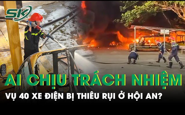 Vụ hoả hoạn thiêu rụi 40 xe điện tại trường Cao đẳng Điện lực miền Trung: Trách nhiệm thuộc về ai?