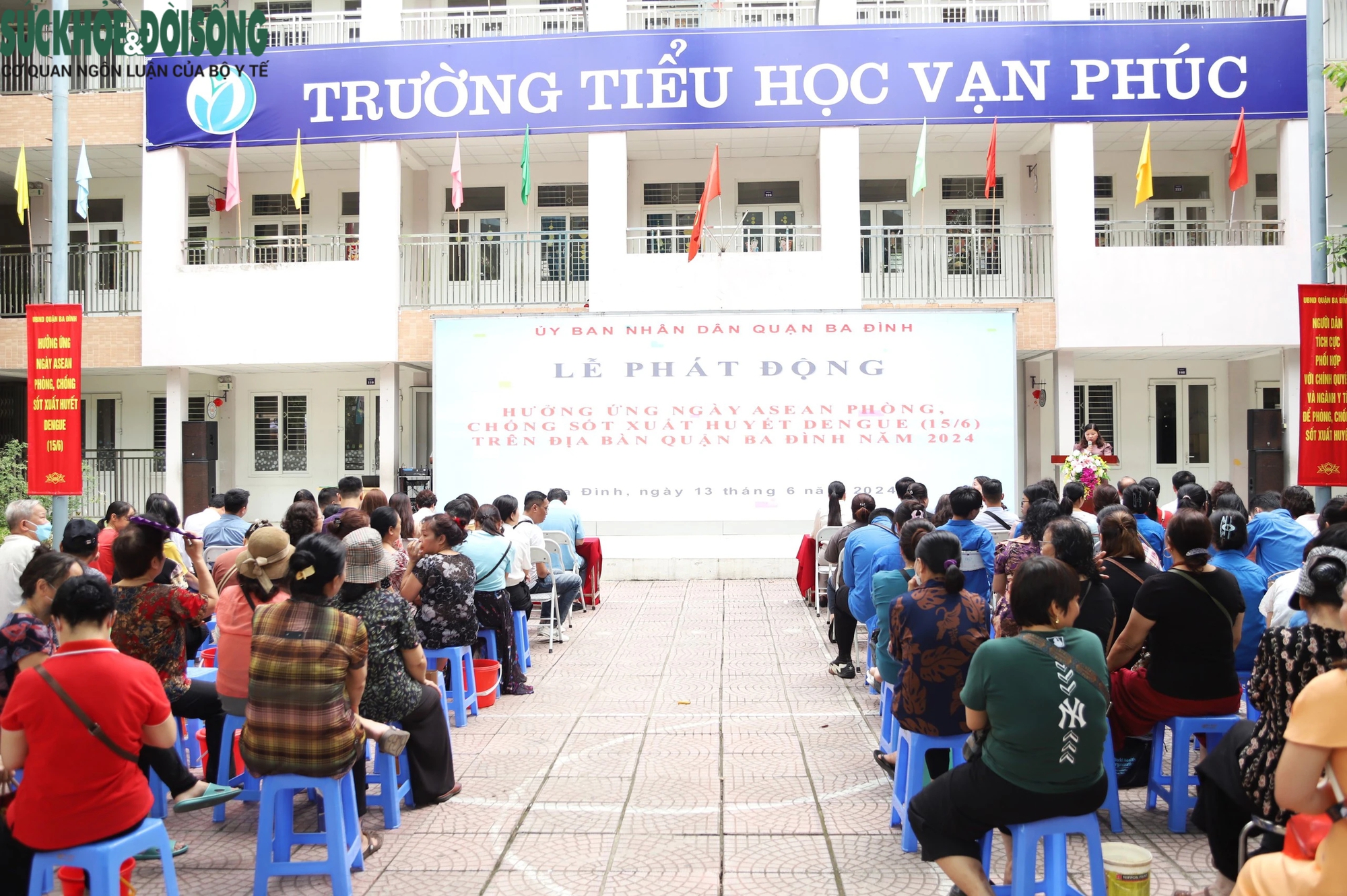 Quận Ba Đình phát động ‘Ngày ASEAN phòng, chống sốt xuất huyết’- Ảnh 2.