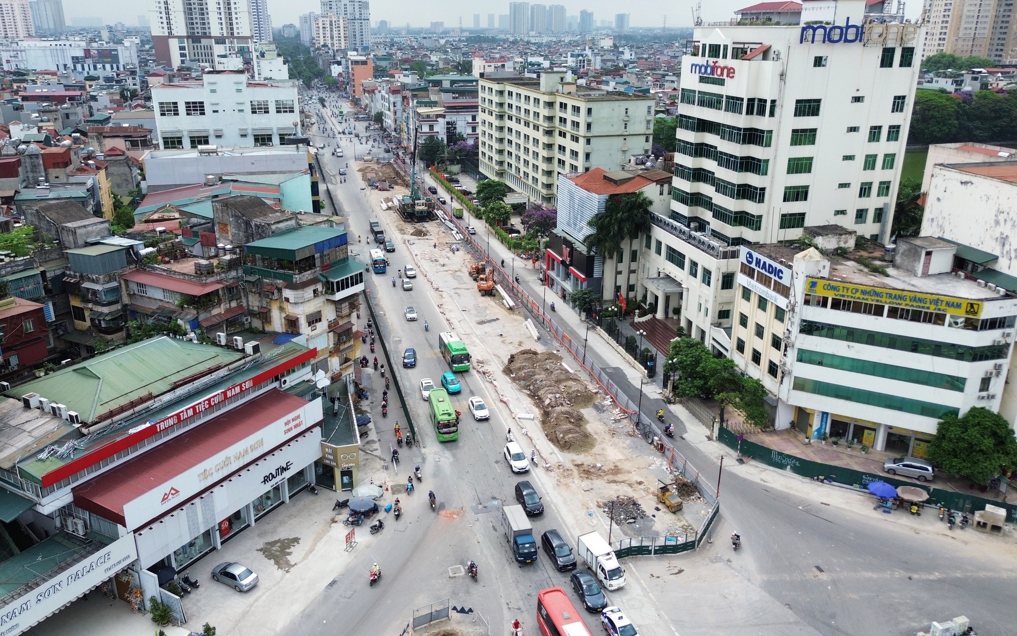 Chính thức tổ chức giao thông trên tuyến đường Giải Phóng - Kim Đồng