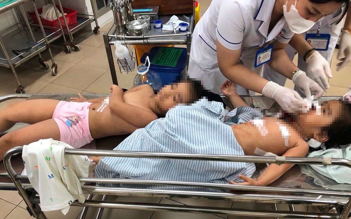 Vụ án mạng ở Quảng Ngãi: Hai cháu nhỏ đã qua cơn nguy kịch