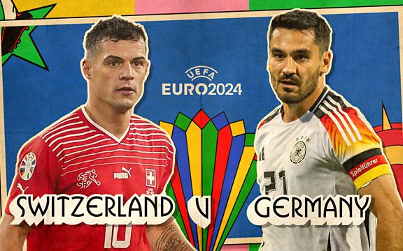 Lịch thi đấu EURO 2024 hôm nay ngày 23/6 - ngày 24/6: Đội tuyển Đức và Thụy Sĩ tranh ngôi đầu