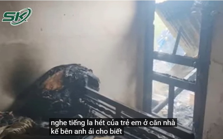 Hàng xóm bất lực trước tiếng la hét xé lòng của 3 đứa trẻ vụ cháy nhà ở Đà Lạt