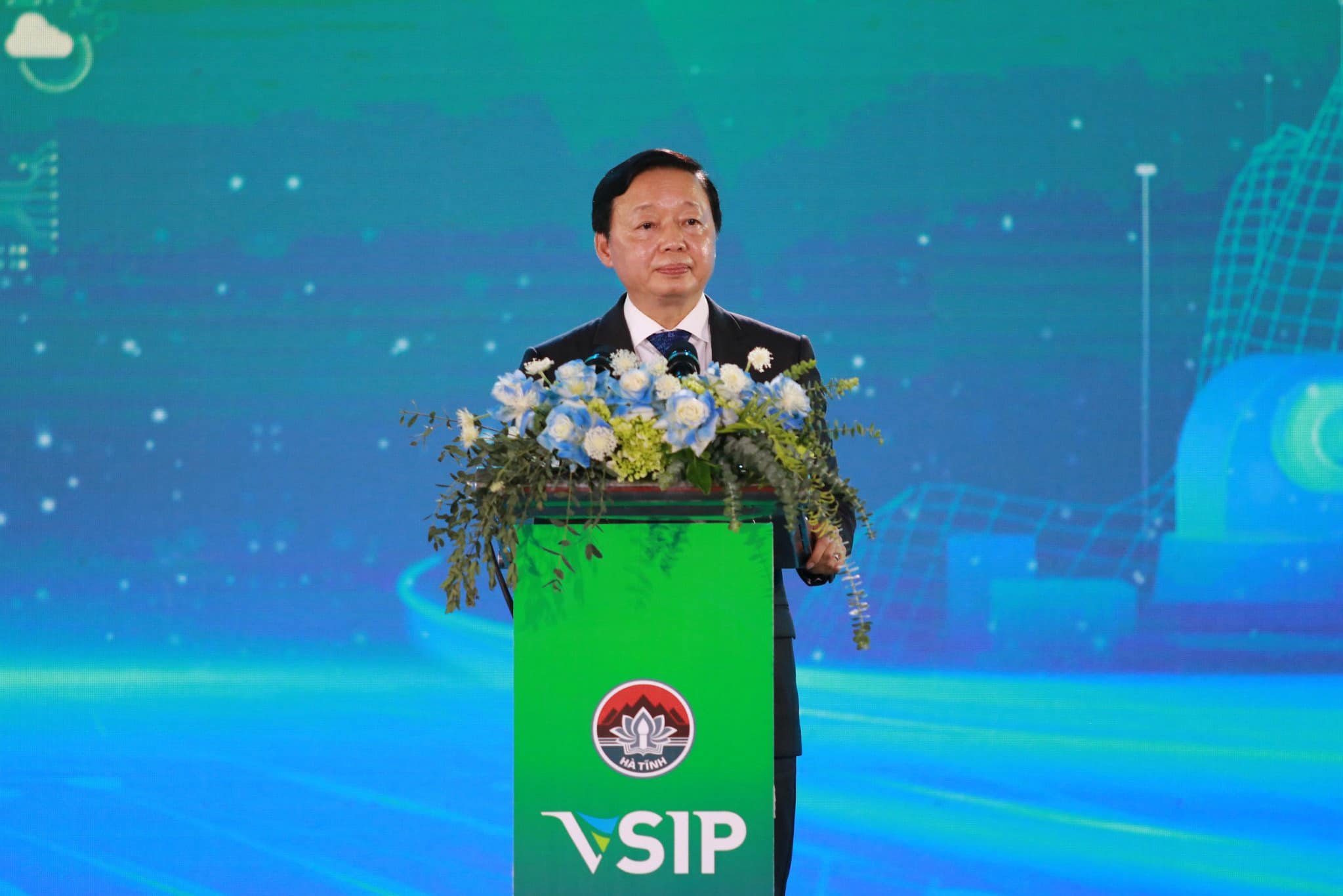 Phó Thủ tướng Trần Hồng Hà dự lễ khởi công dự án VSIP Hà Tĩnh- Ảnh 2.