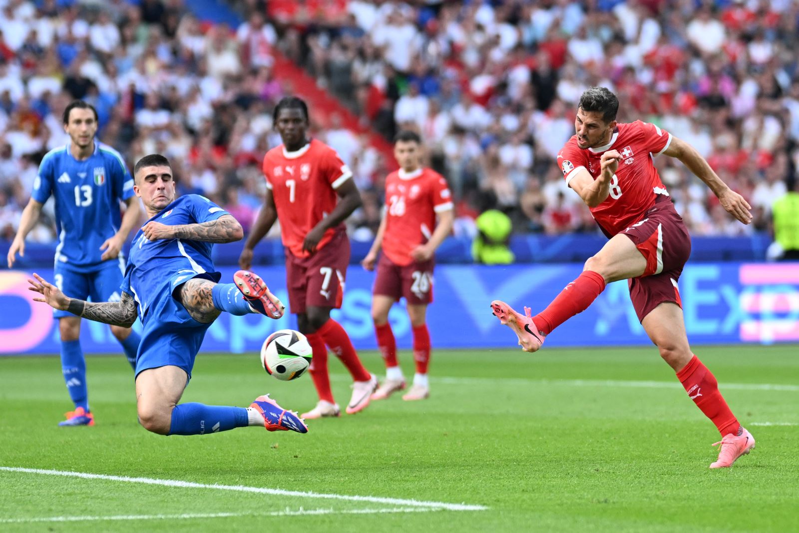 EURO 2024: Chiến thuật hiệu quả, Thụy Sĩ chiến thắng trước Italy- Ảnh 1.