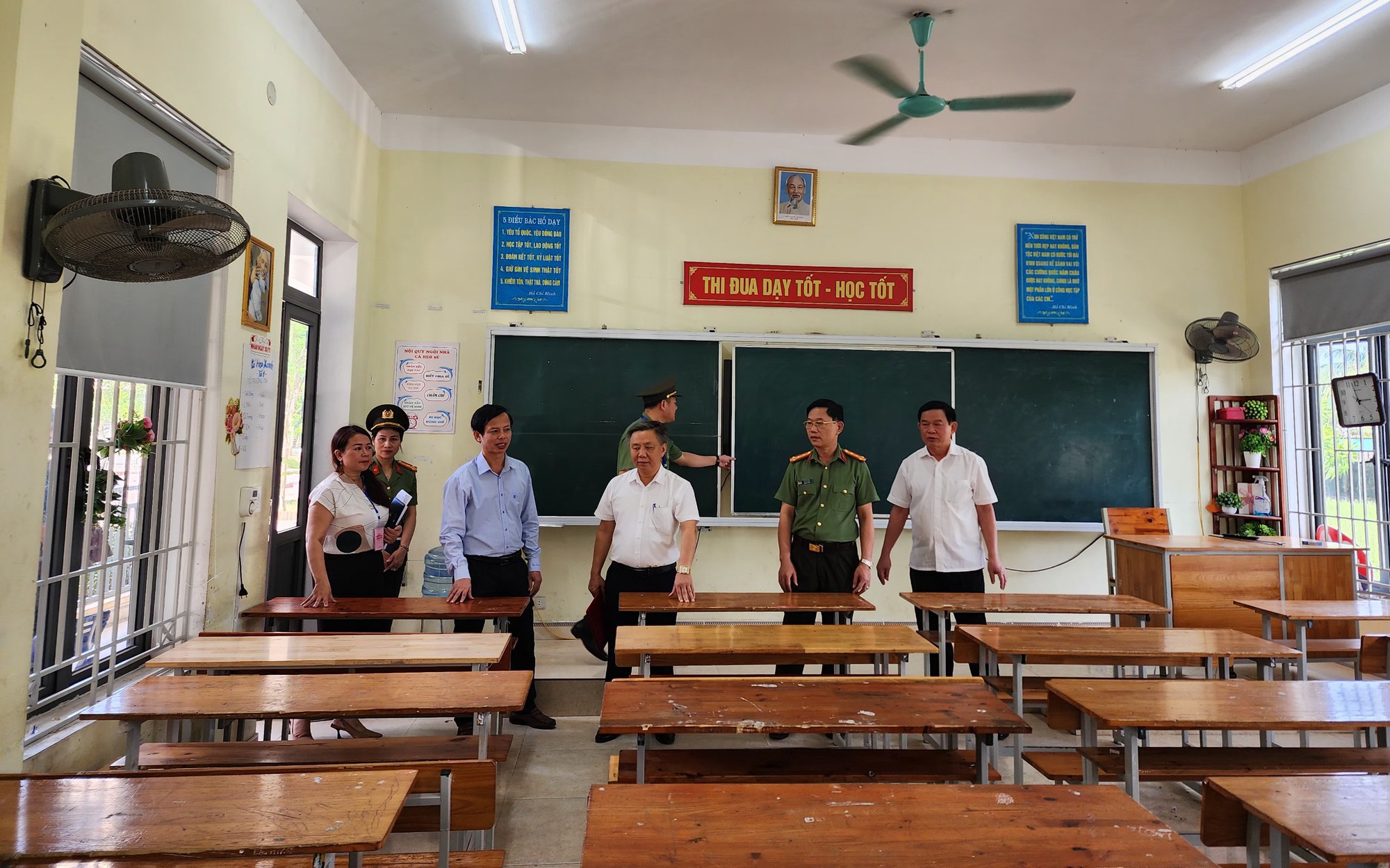 Huy động hơn 4.000 cán bộ coi thi tuyển sinh lớp 10 ở Nghệ An