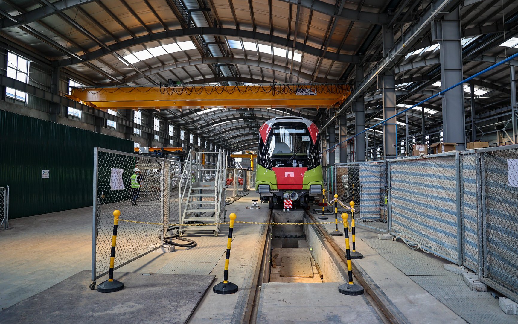 10 đoàn tàu tuyến metro Nhổn - ga Hà Nội đã đủ điều kiện vận hành