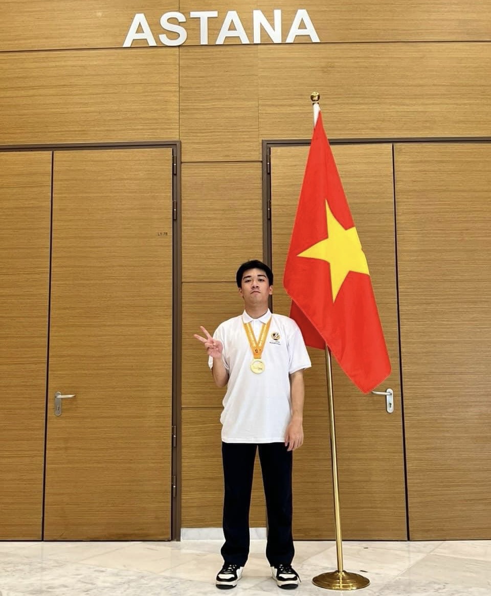 Nam sinh đoạt Huy chương Vàng Olympic Sinh học quốc tế và ước mơ làm bác sĩ- Ảnh 1.