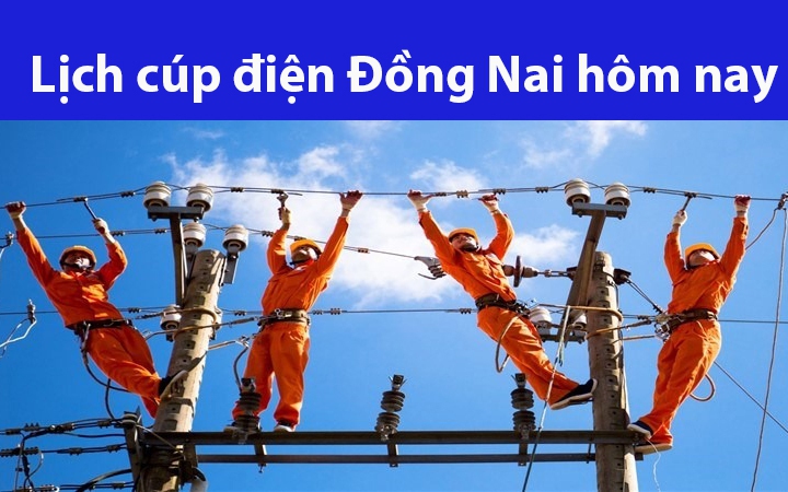 Lịch cúp điện Đồng Nai hôm nay thứ 4 ngày 3/7