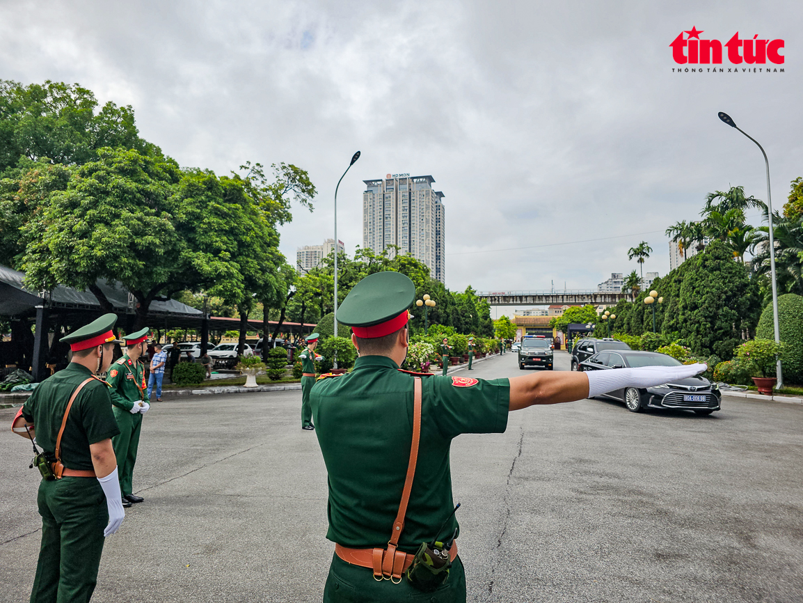 Bảo đảm an ninh tuyệt đối Lễ an táng Tổng Bí thư tại Nghĩa trang Mai Dịch- Ảnh 9.