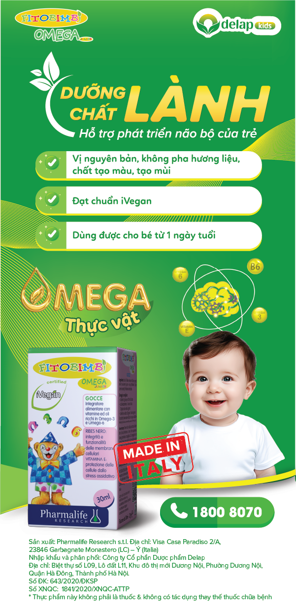 Vì sao Omega thực vật thường được dùng cho bé từ sơ sinh?- Ảnh 2.