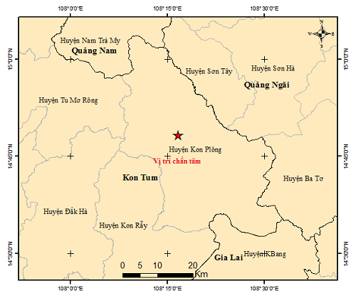 Sáng 29/7, 11 trận động đất xảy ra ở Kon Tum
- Ảnh 2.