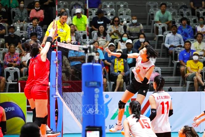 Bóng chuyền nữ Việt Nam giành Huy chương Đồng lịch sử ở FIVB Challenger Cup- Ảnh 1.