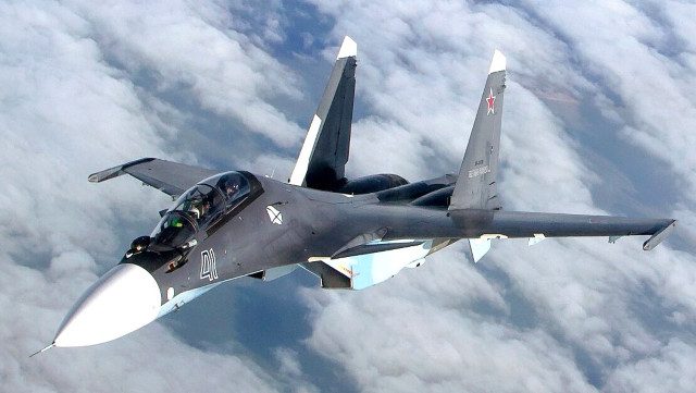 Nga thử nghiệm bom xuyên bê tông với tiêm kích Su-30SM2- Ảnh 1.