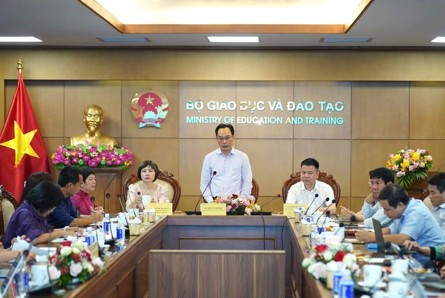 Họp báo công bố Giải báo chí toàn quốc Vì sự nghiệp Giáo dục Việt Nam năm 2024- Ảnh 1.