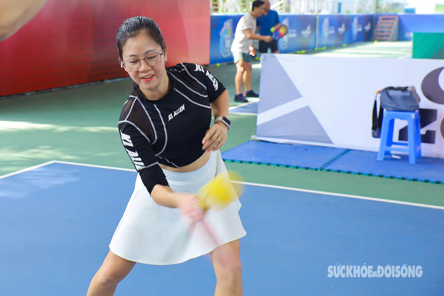 Xem chị em Hà thành chơi Pickleball đang 'sốt' ở Việt Nam- Ảnh 9.