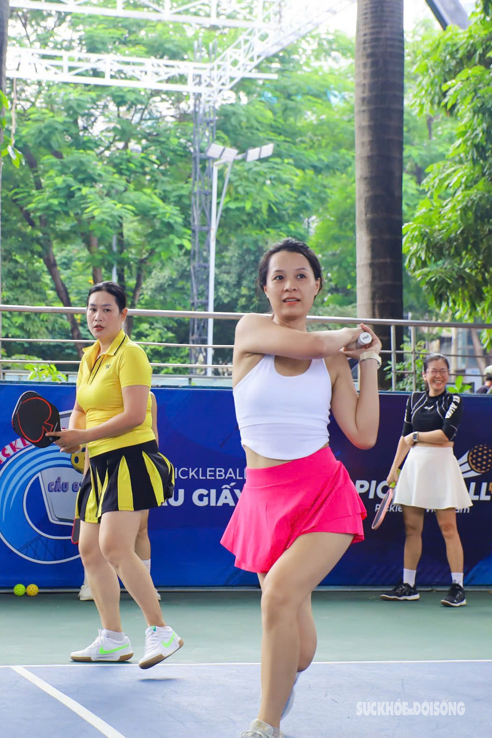 Xem chị em Hà thành chơi Pickleball đang 'sốt' ở Việt Nam- Ảnh 3.