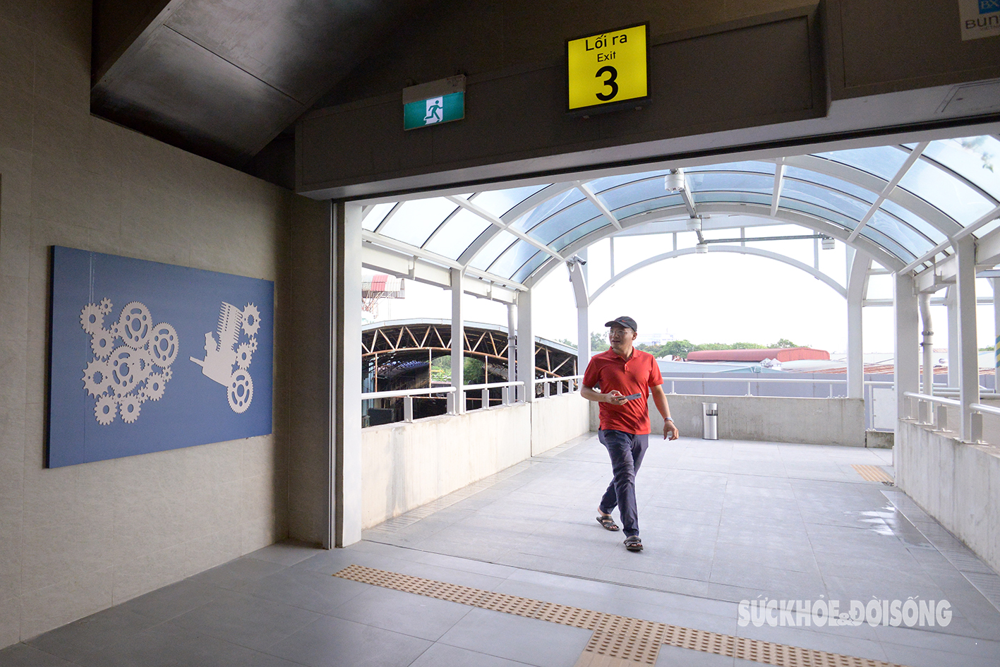 Chiêm ngưỡng các họa tiết tại các nhà ga tuyến metro Nhổn - ga Hà Nội- Ảnh 3.